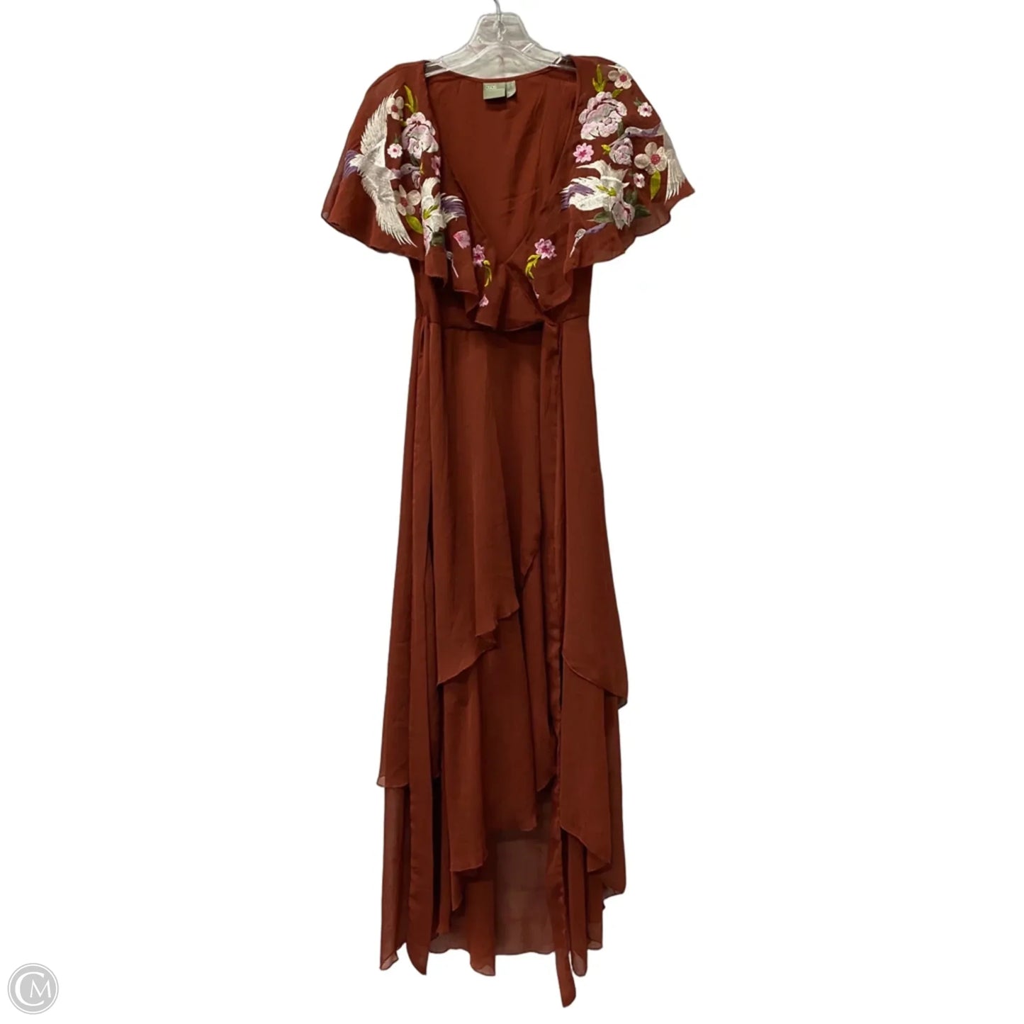 Dress Casual Maxi By Asos In Red, Size: Xs