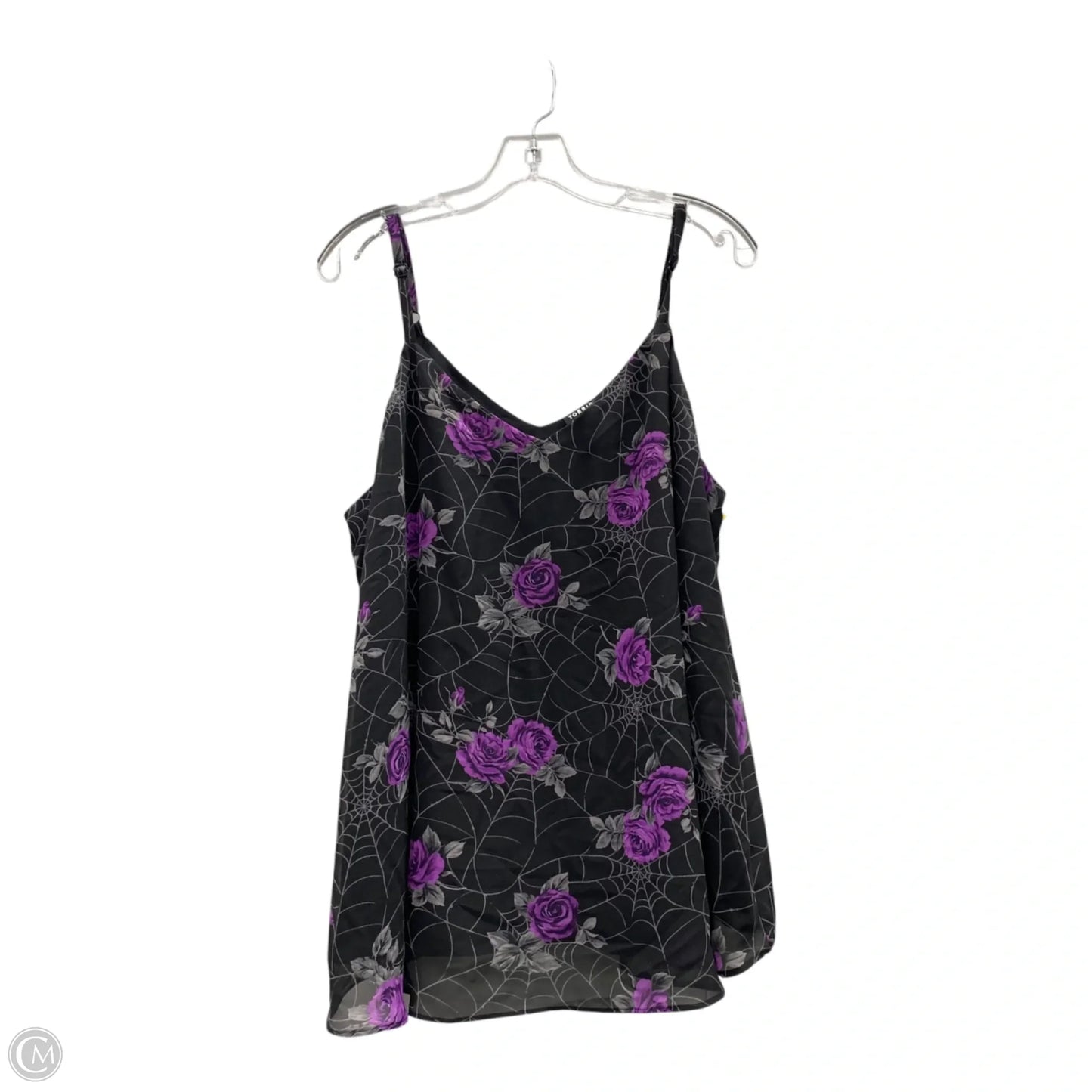 Top Sleeveless By Torrid In Black, Size: 3x