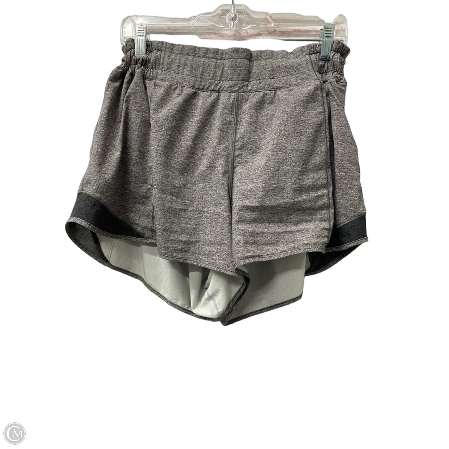 Athletic Shorts By Lululemon In Grey, Size: 14