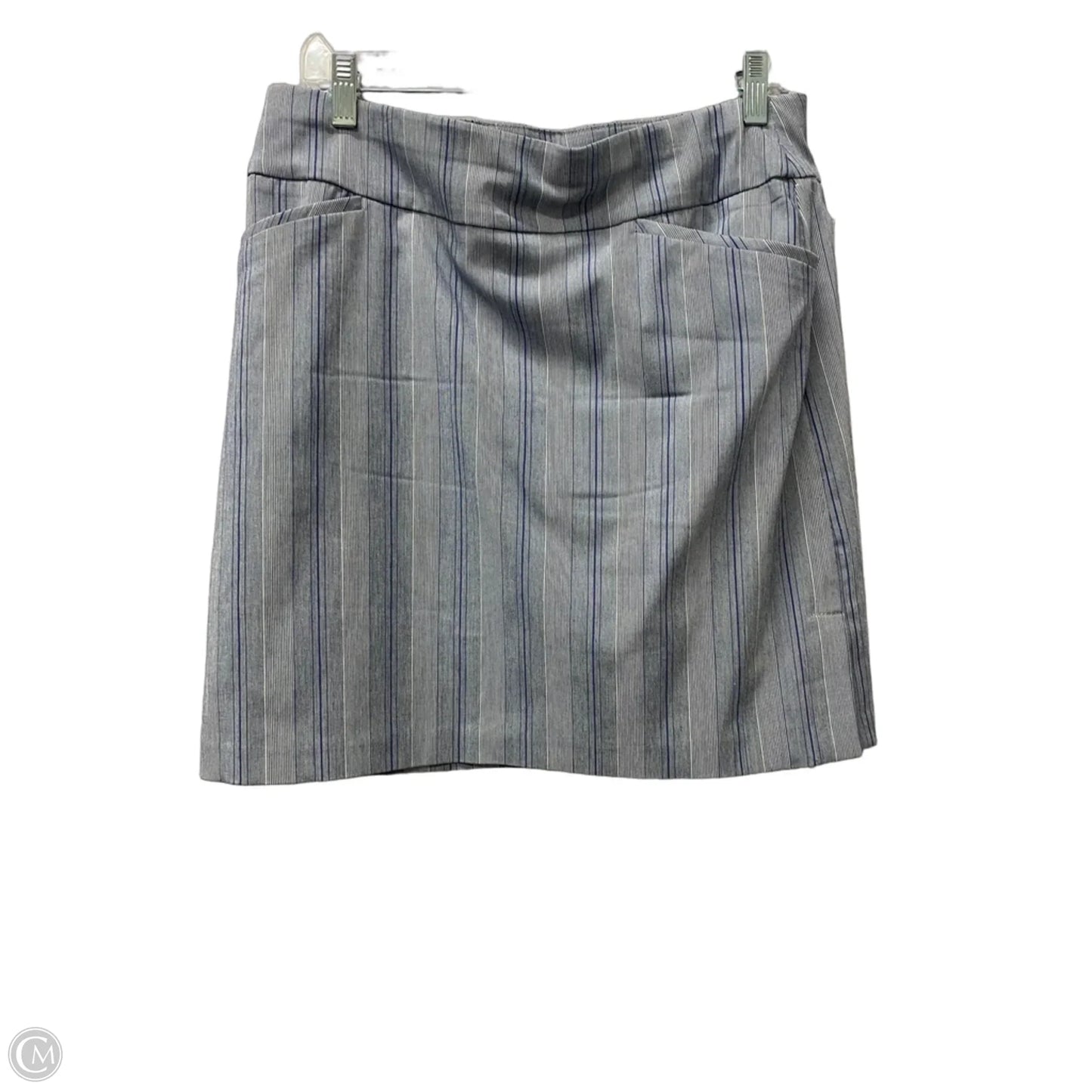 Skirt Mini & Short By Chicos In Blue, Size: 12
