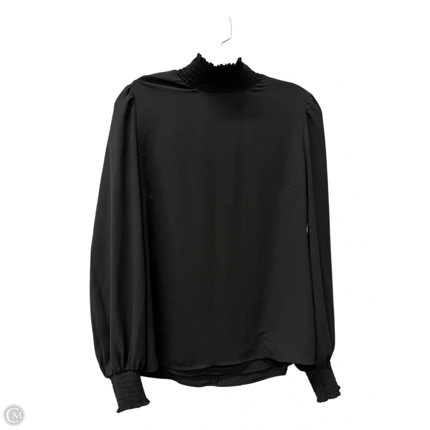 Top Long Sleeve By Alex Marie In Black, Size: M