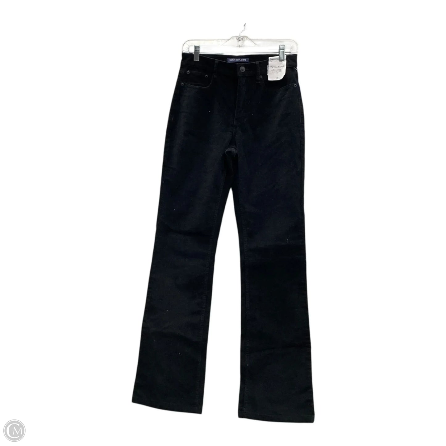 Pants Corduroy By Calvin Klein In Black, Size: 6