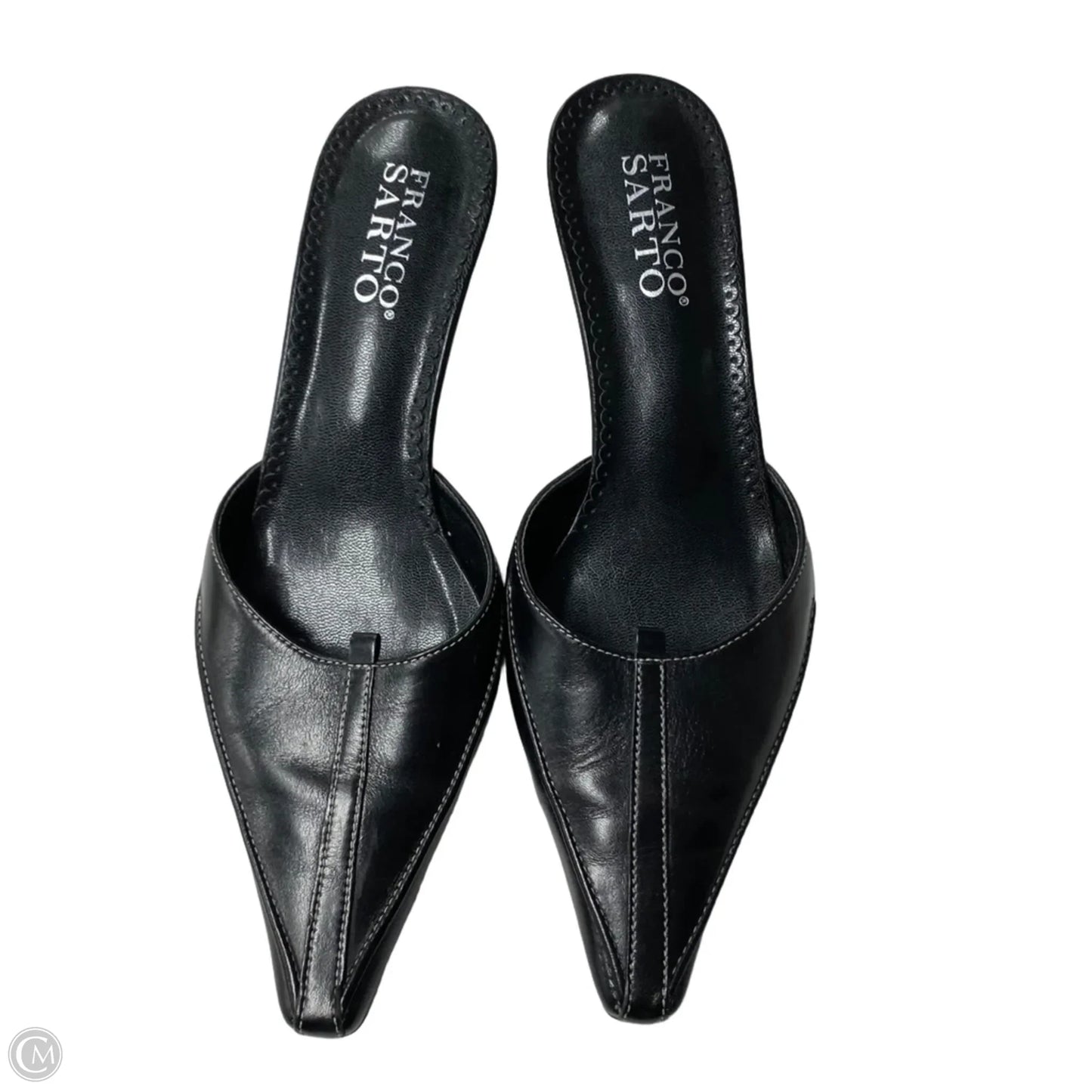 Shoes Heels Kitten By Franco Sarto In Black, Size: 6