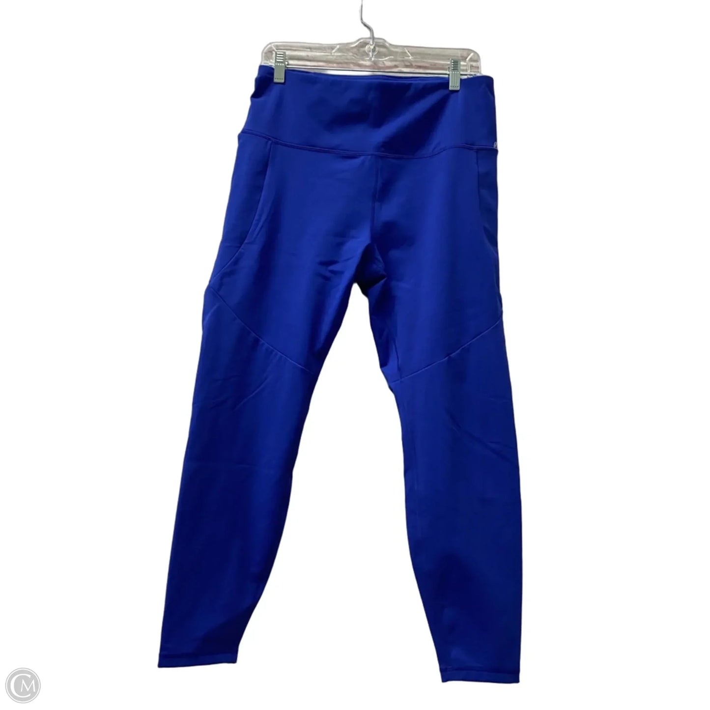 Athletic Leggings By Spyder In Blue, Size: Xl