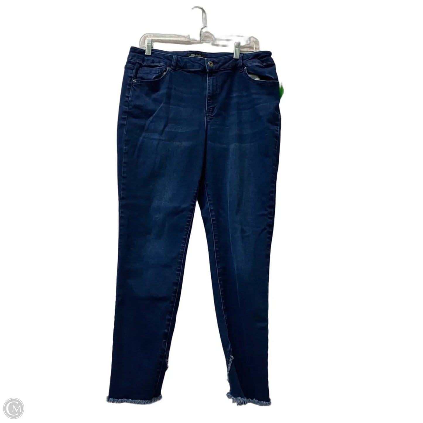 Jeans Skinny By Charlie B In Blue, Size: 12