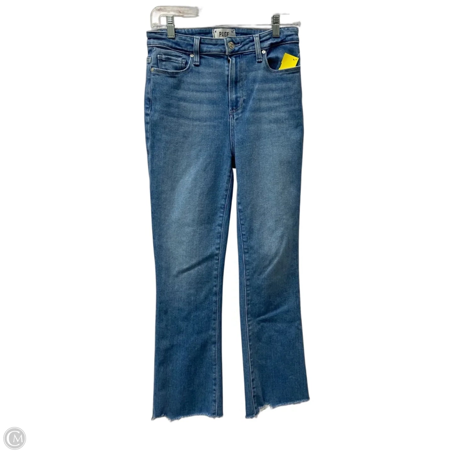 Jeans Boot Cut By Paige In Blue, Size: 4
