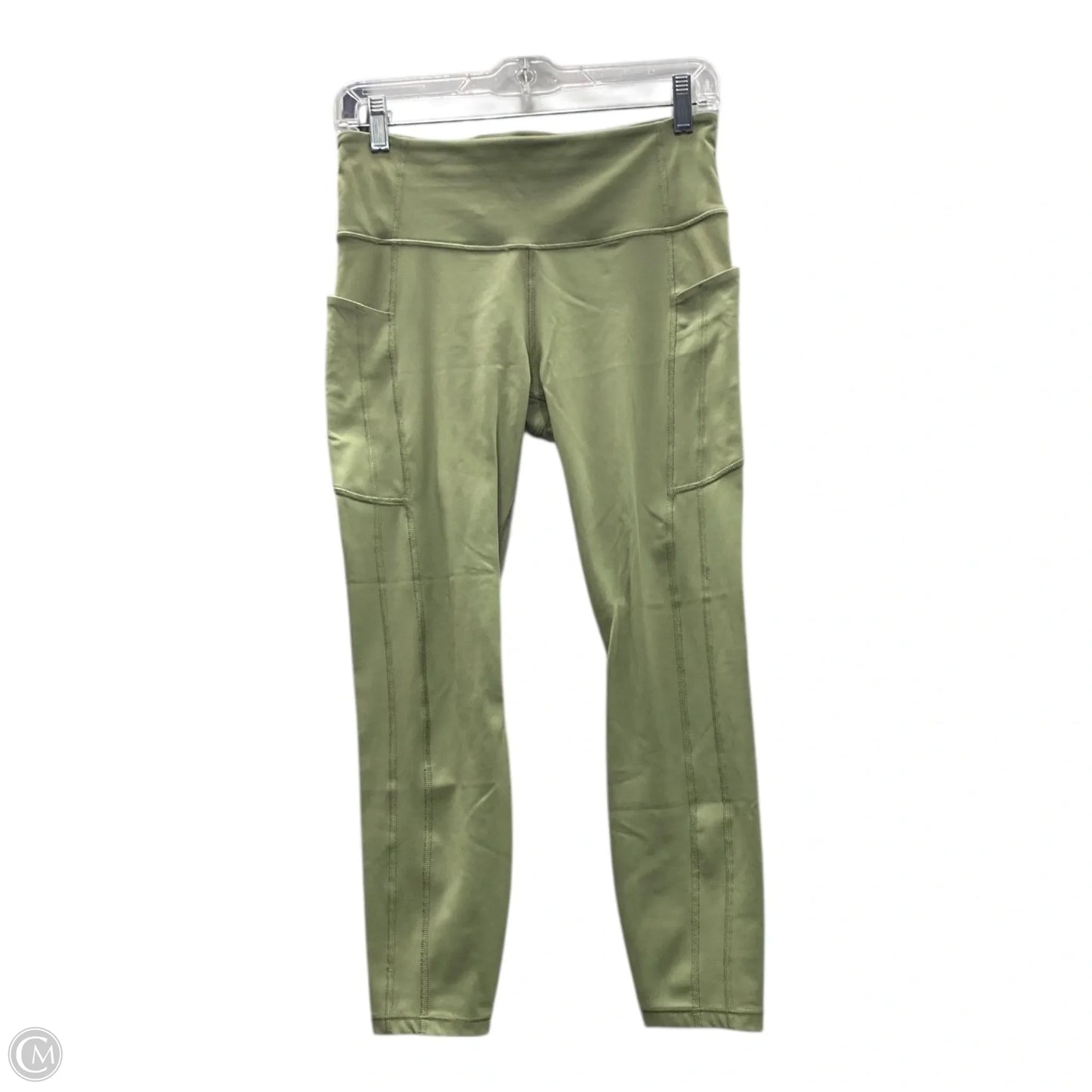 Athletic Leggings By Athleta In Green, Size: M