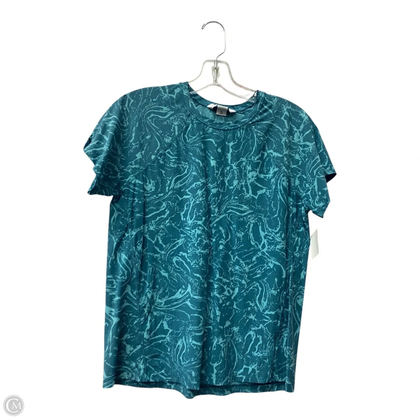 Athletic Top Short Sleeve By Athleta In Blue, Size: Xs