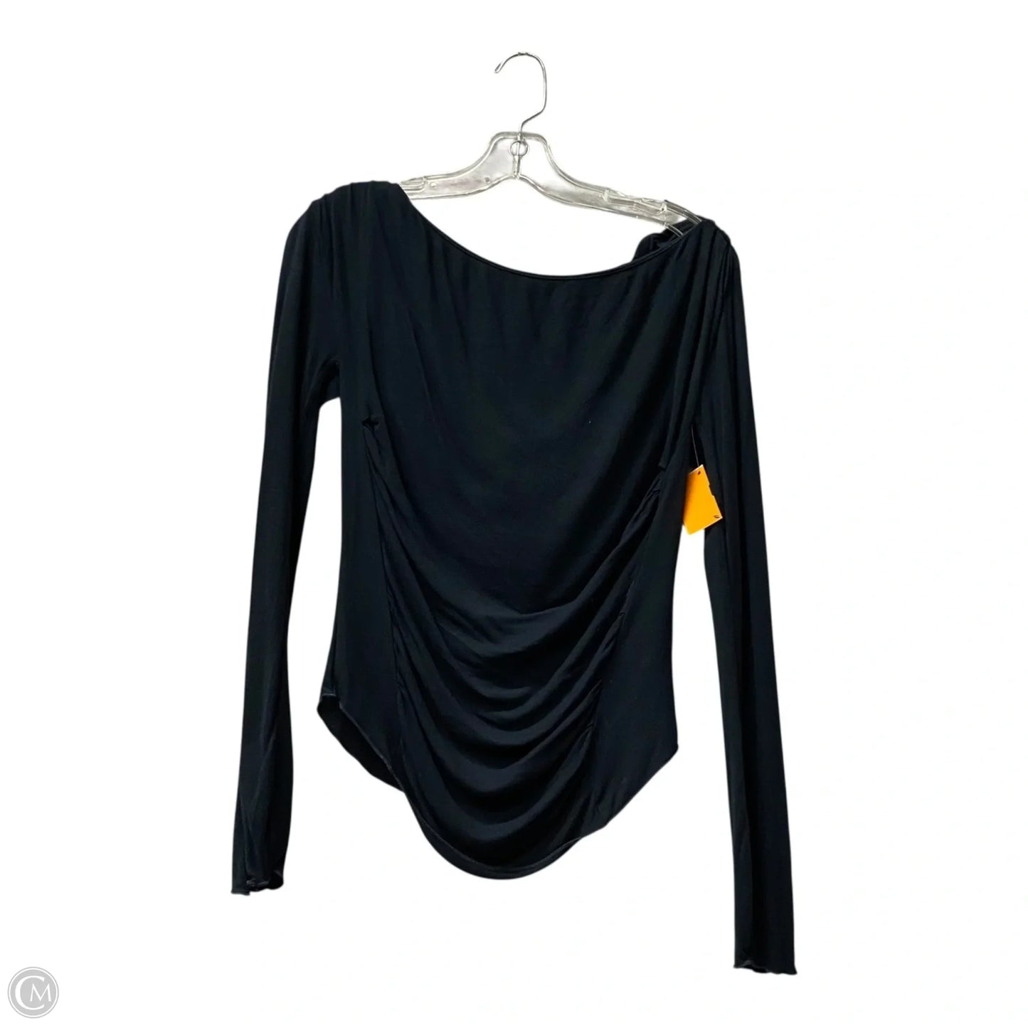 Top Long Sleeve By Free People In Black, Size: S