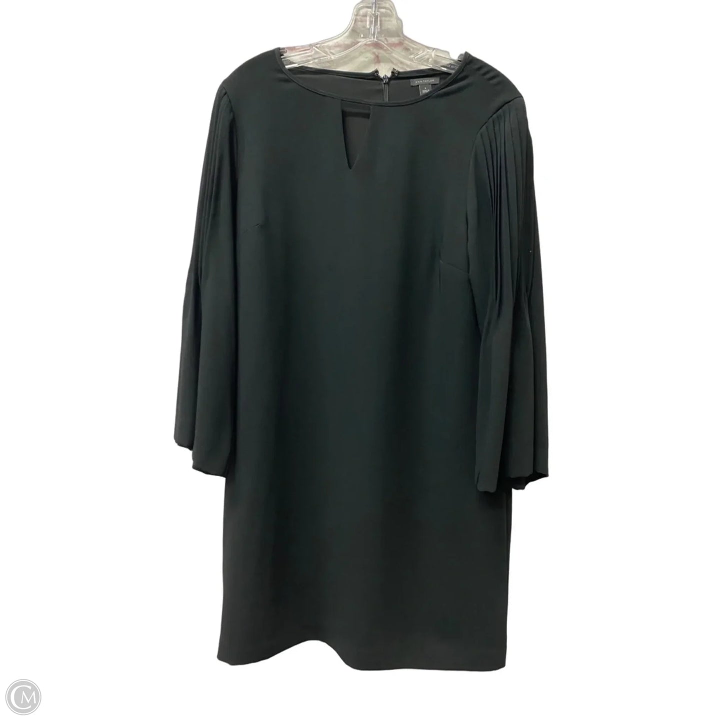 Dress Party Midi By Ann Taylor In Black, Size: S