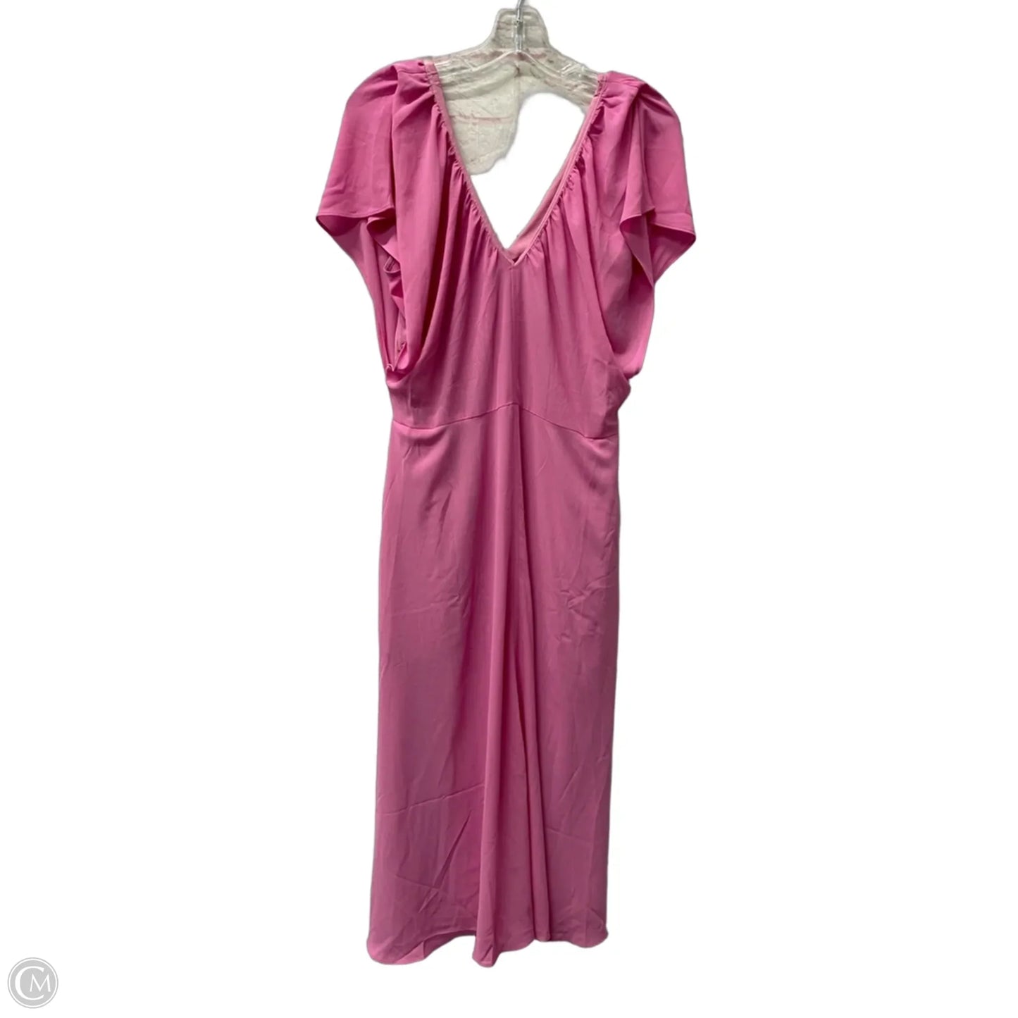 Dress Casual Maxi By Ann Taylor In Pink, Size: Lp