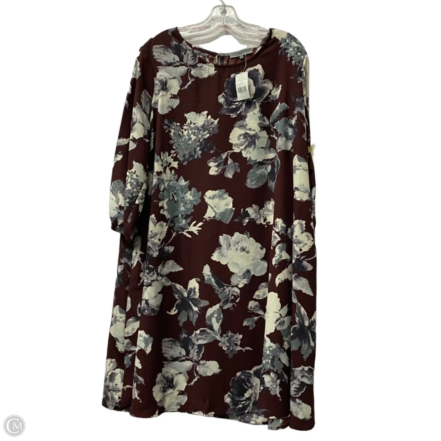 Dress Casual Short By mia Tess In Brown, Size: Xl