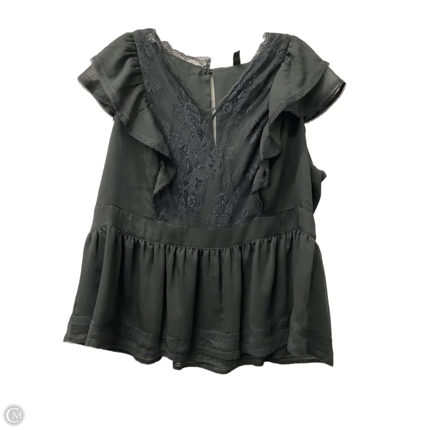 Top Short Sleeve By Torrid In Black, Size: 2x