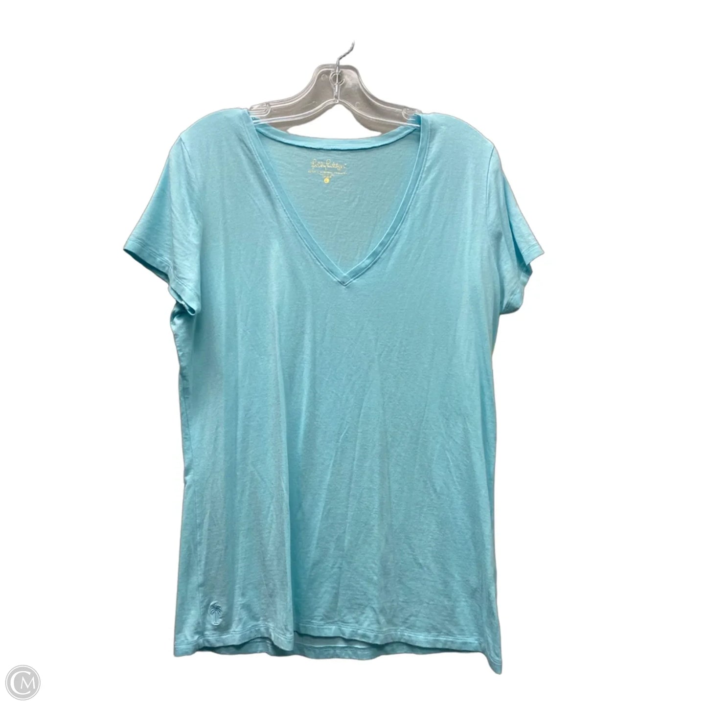 Top Sleeveless Designer By Lilly Pulitzer In Blue, Size: L