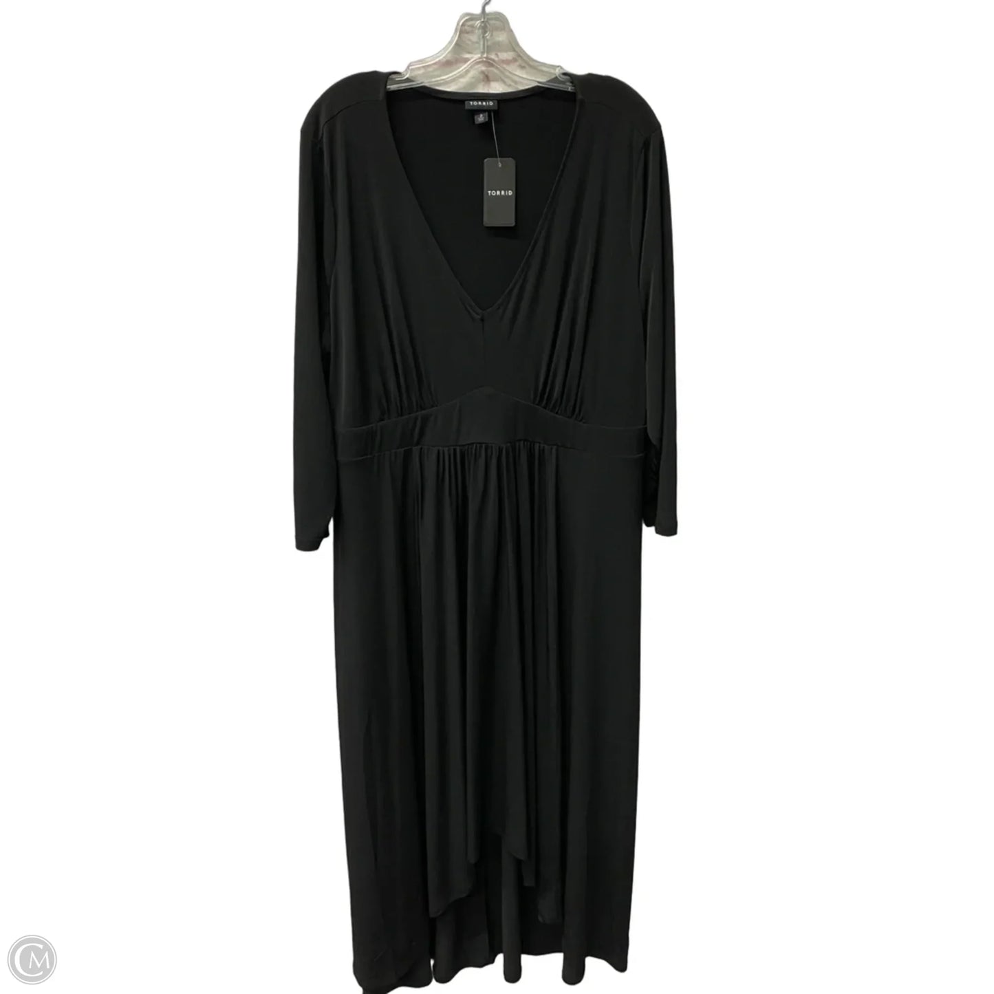 Dress Party Long By Torrid In Black, Size: 2x