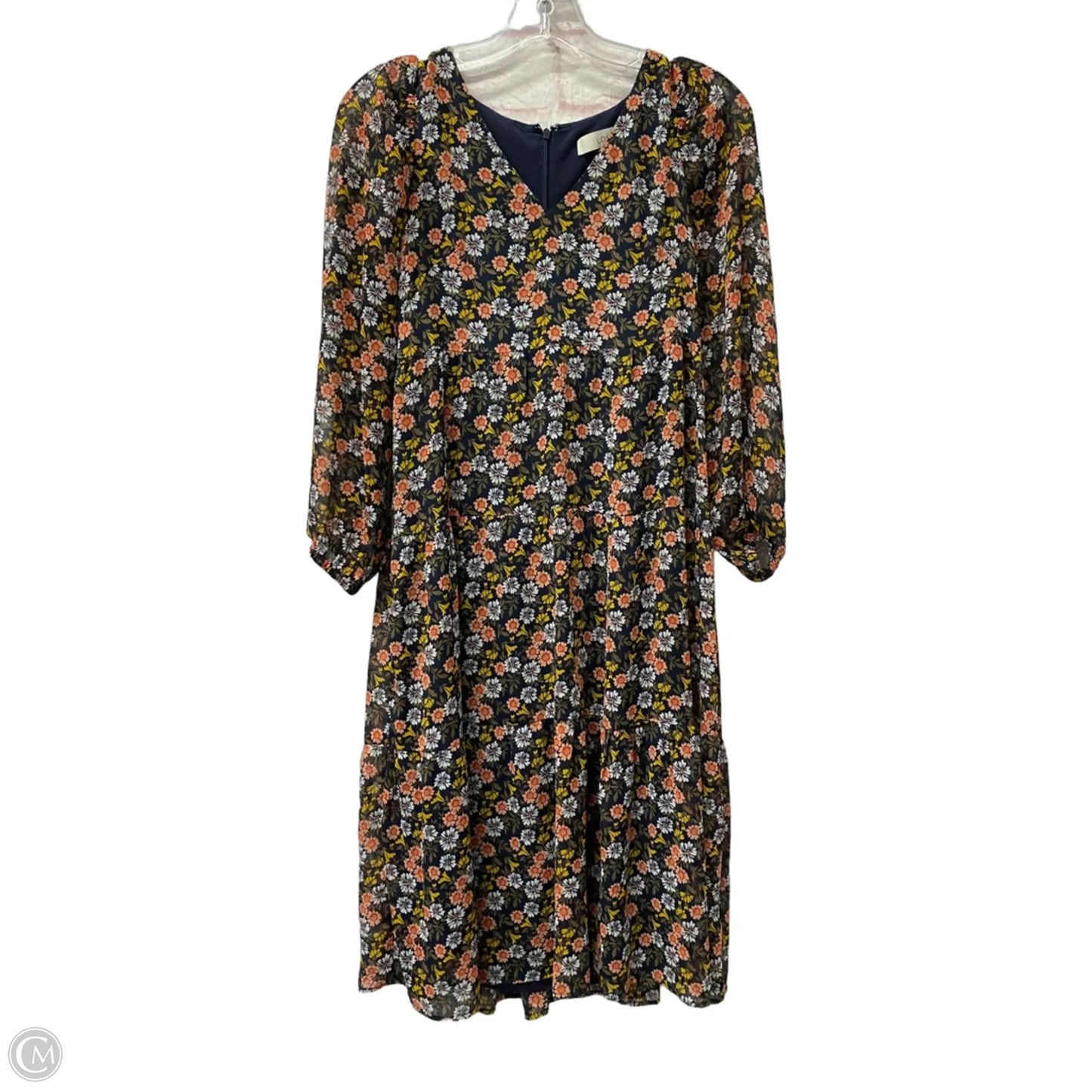 Dress Casual Short By Loft In Blue, Size: Xsp