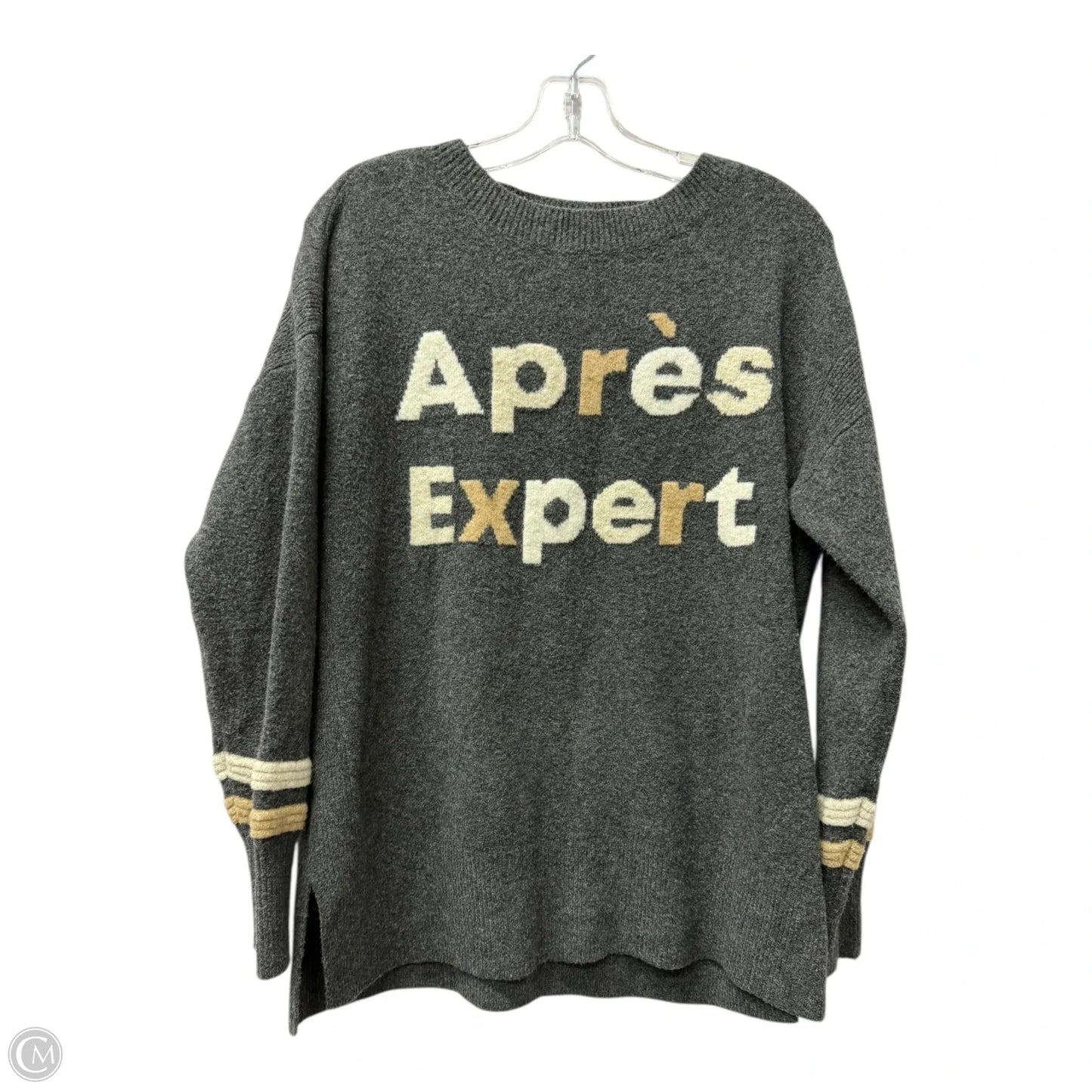 Sweater By Lou And Grey In Grey, Size: M