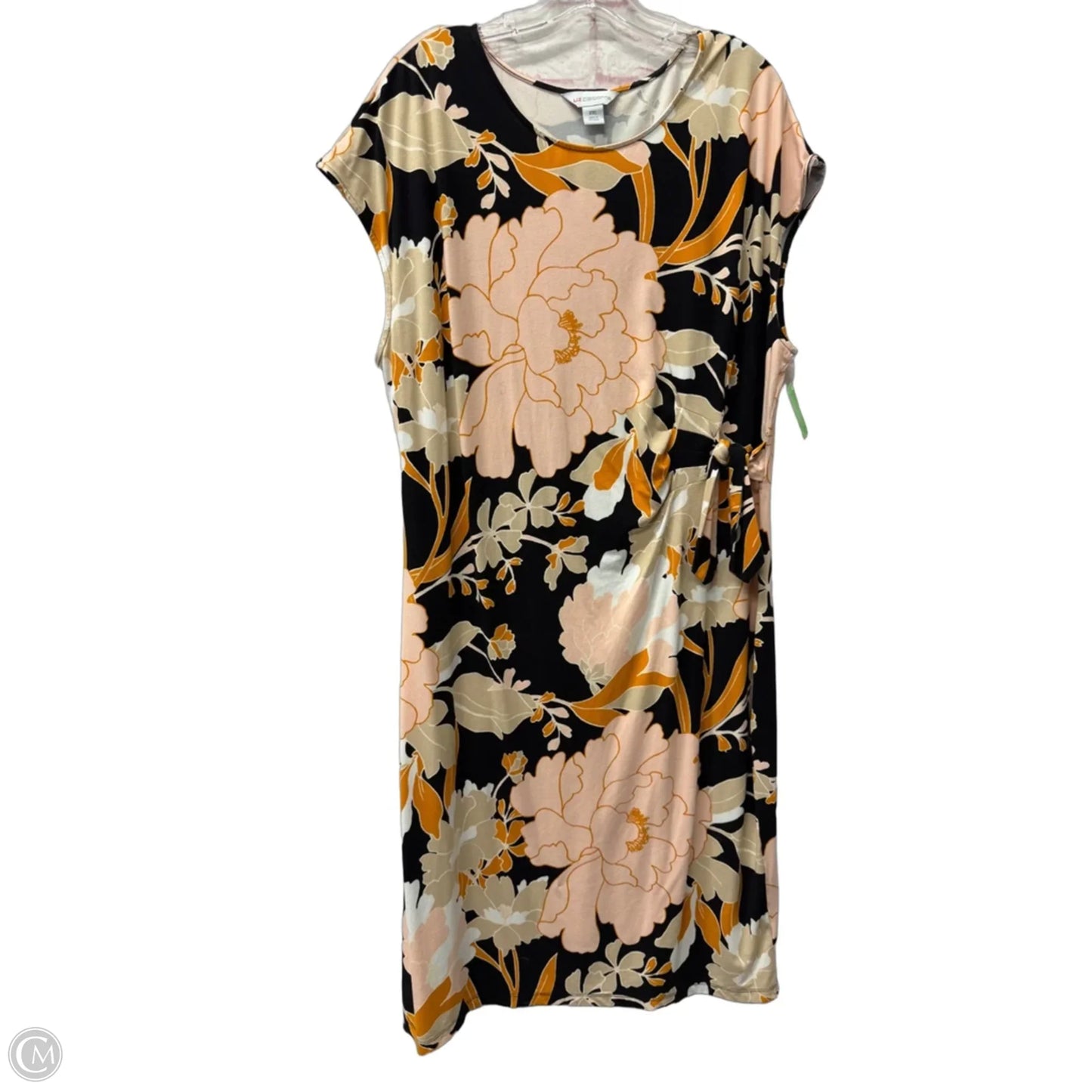 Dress Casual Short By Liz Claiborne In Pink, Size: 1x