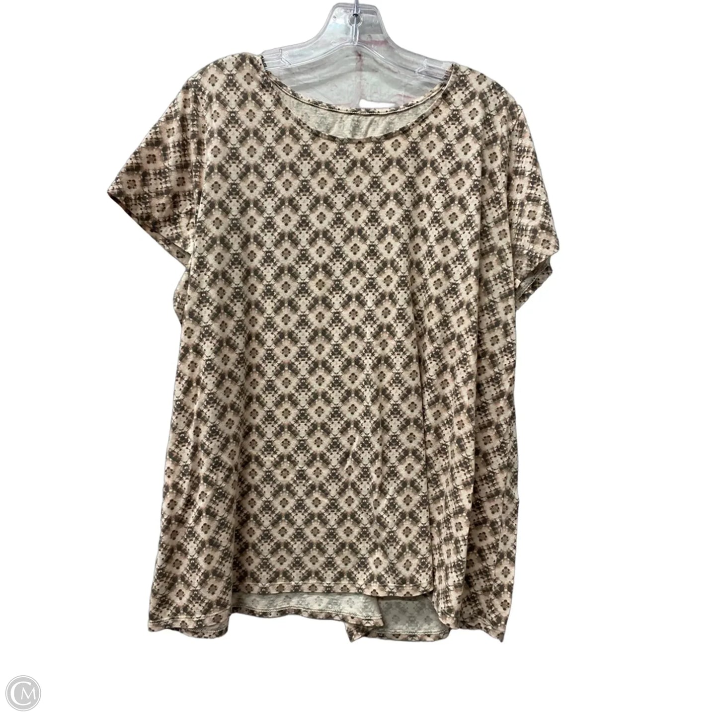 Top Short Sleeve By Pure Jill In Pink, Size: L