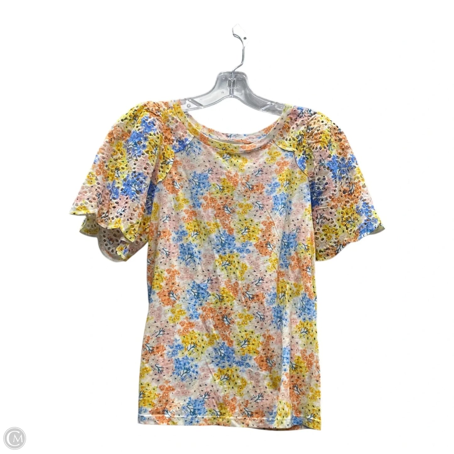 Top Long Sleeve By Old Navy In Cream, Size: Xs