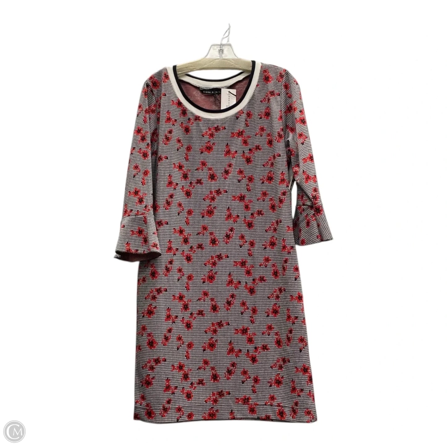 Dress Casual Short By Creme de la crème In Black & Red, Size: Xl