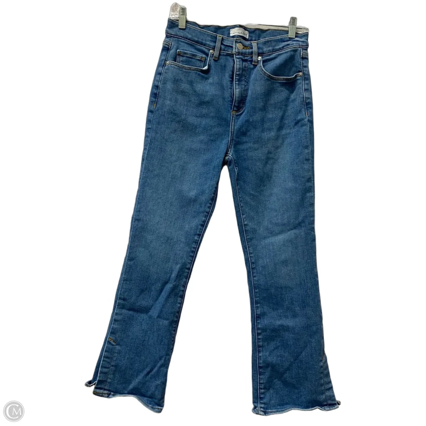 Jeans Boot Cut By Loft In Blue Denim, Size: 4