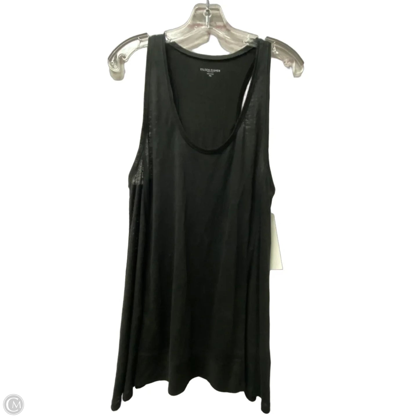 Top Sleeveless By Eileen Fisher In Black, Size: Mp