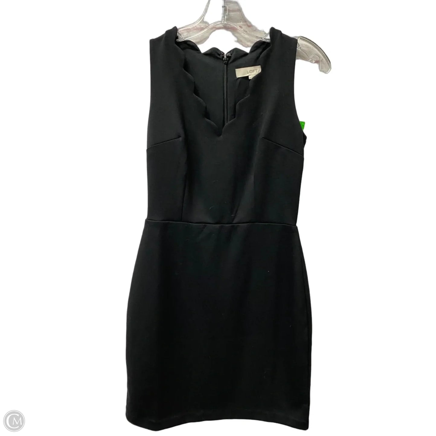 Dress Work By Loft In Black, Size: 0p