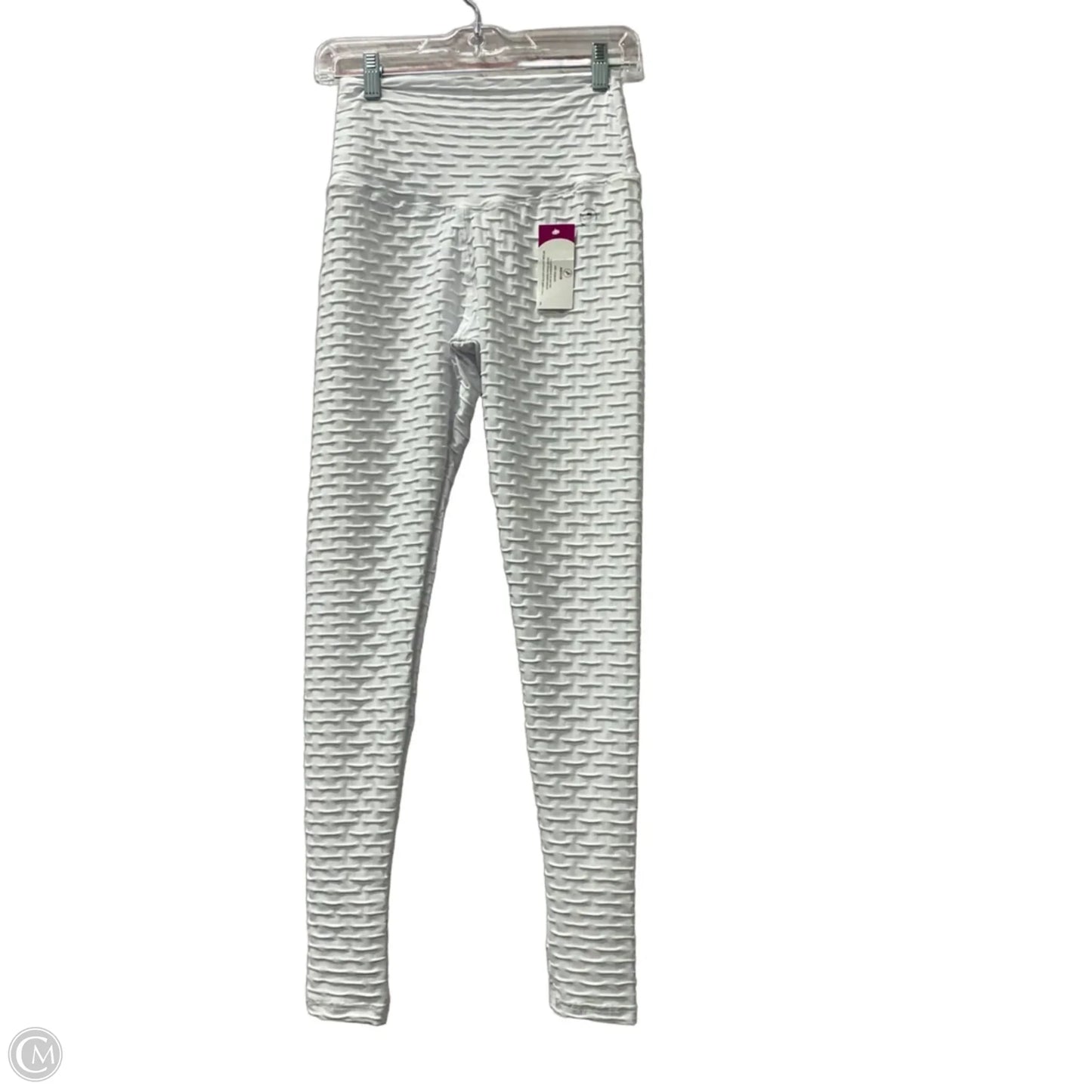Athletic Leggings By Abs In White, Size: L