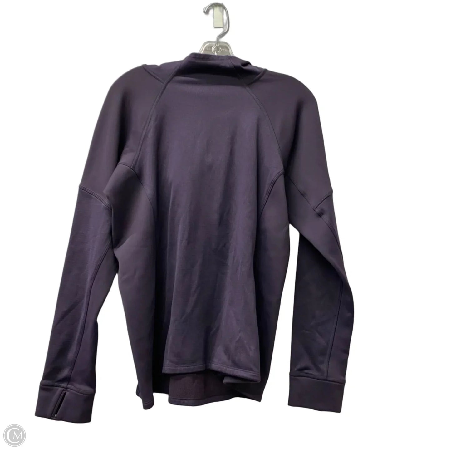Athletic Sweatshirt Hoodie By The North Face In Purple, Size: L