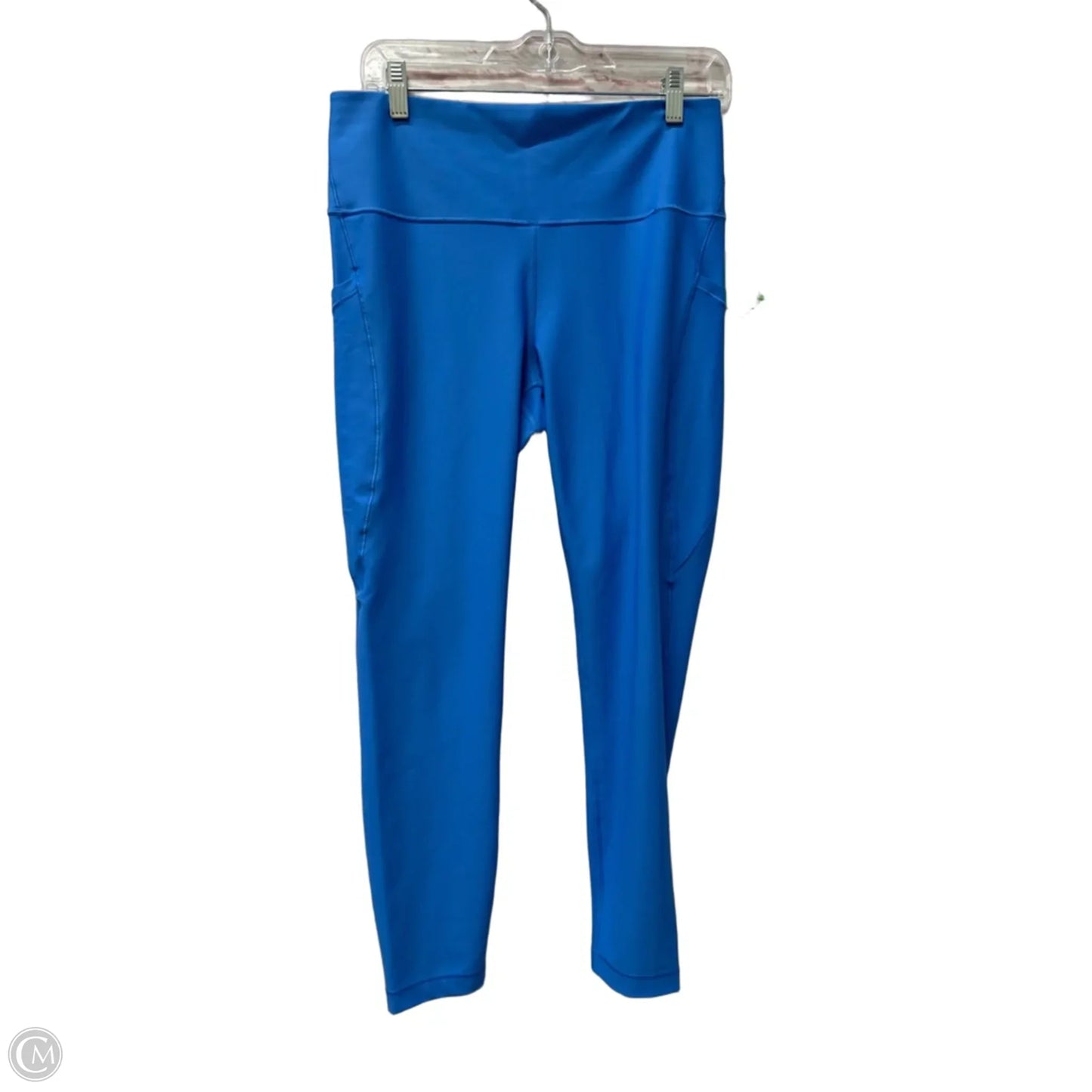 Athletic Leggings By Athleta In Blue, Size: L
