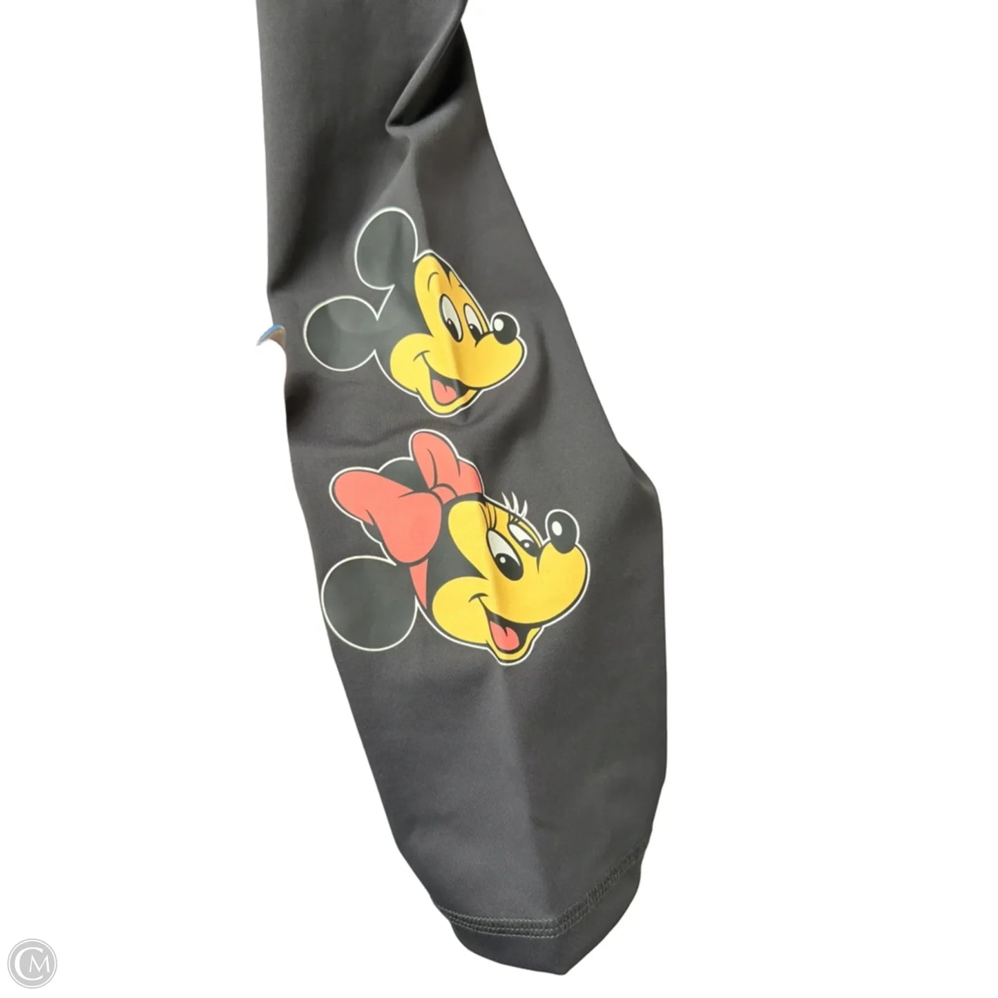 Athletic Leggings By Disney In Black, Size: 1x