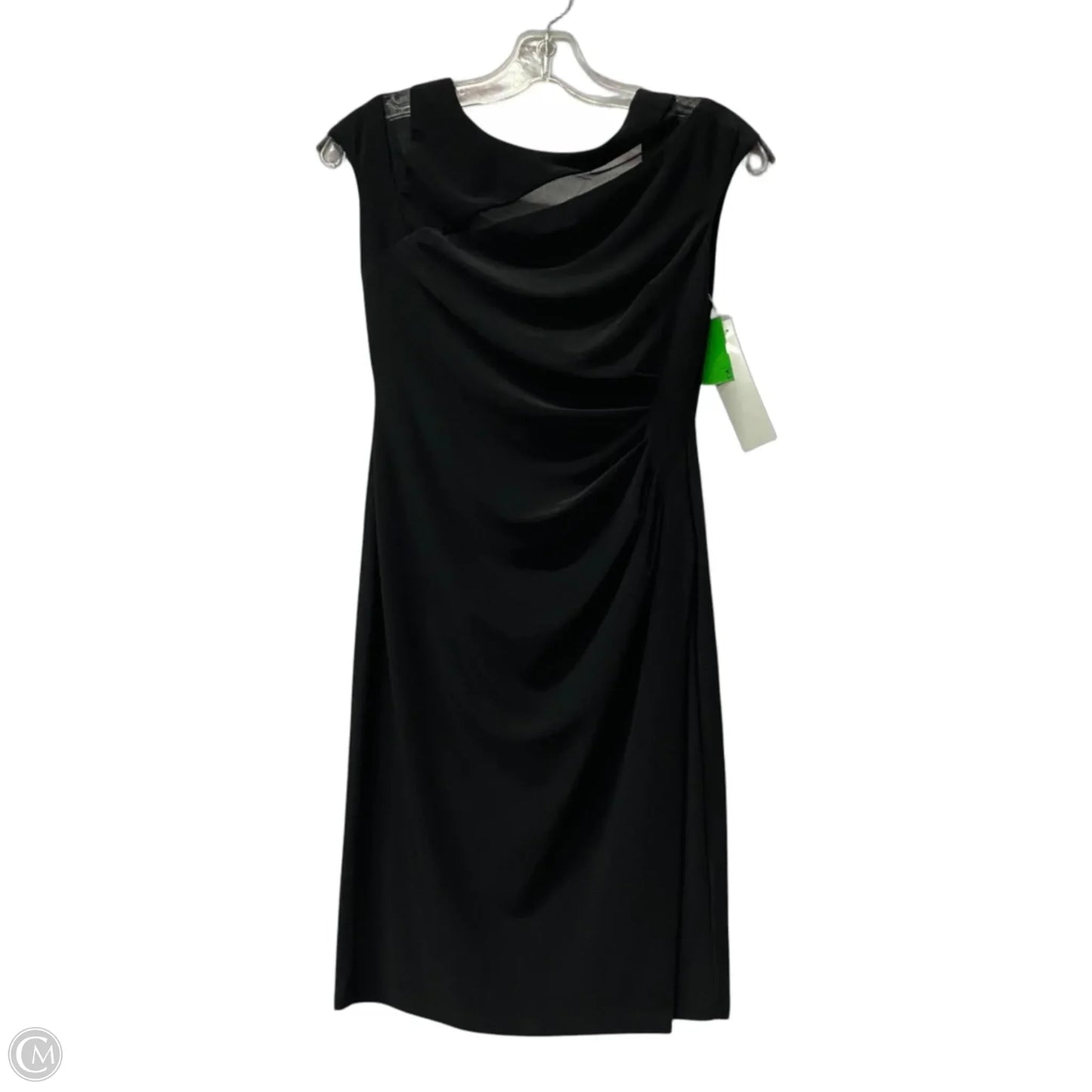 Dress Party Midi By Ralph Lauren In Black, Size: 2p