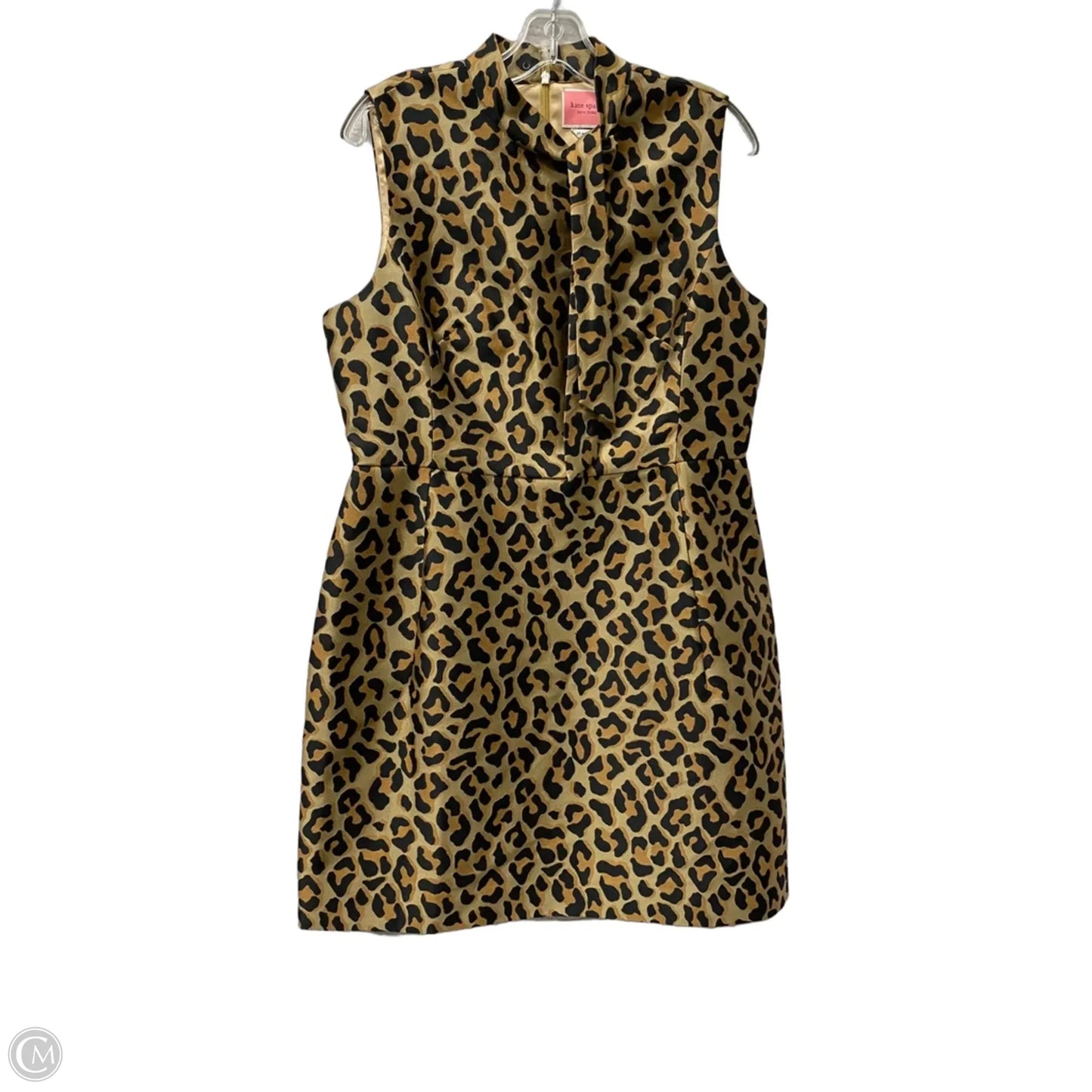 Dress Designer By Kate Spade In Animal Print, Size: L