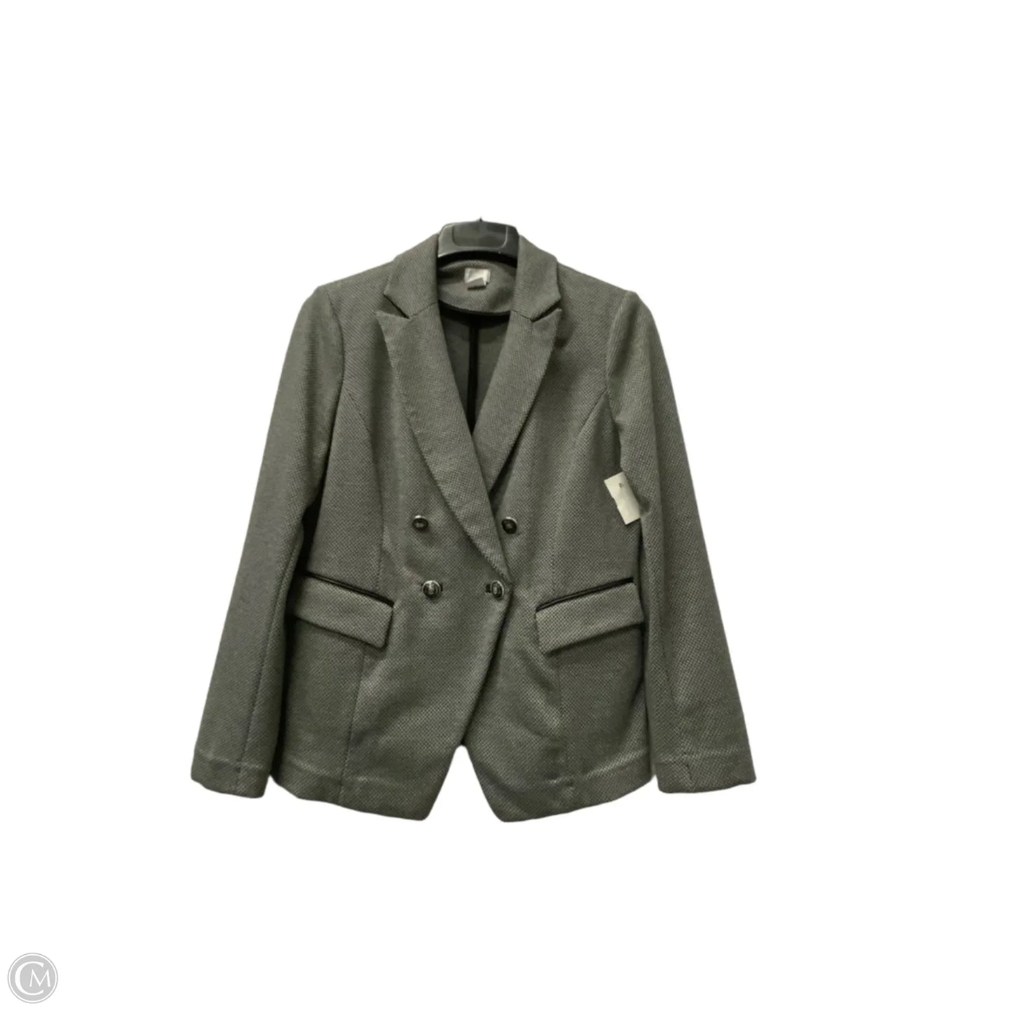 Blazer By Chicos In Grey, Size: M