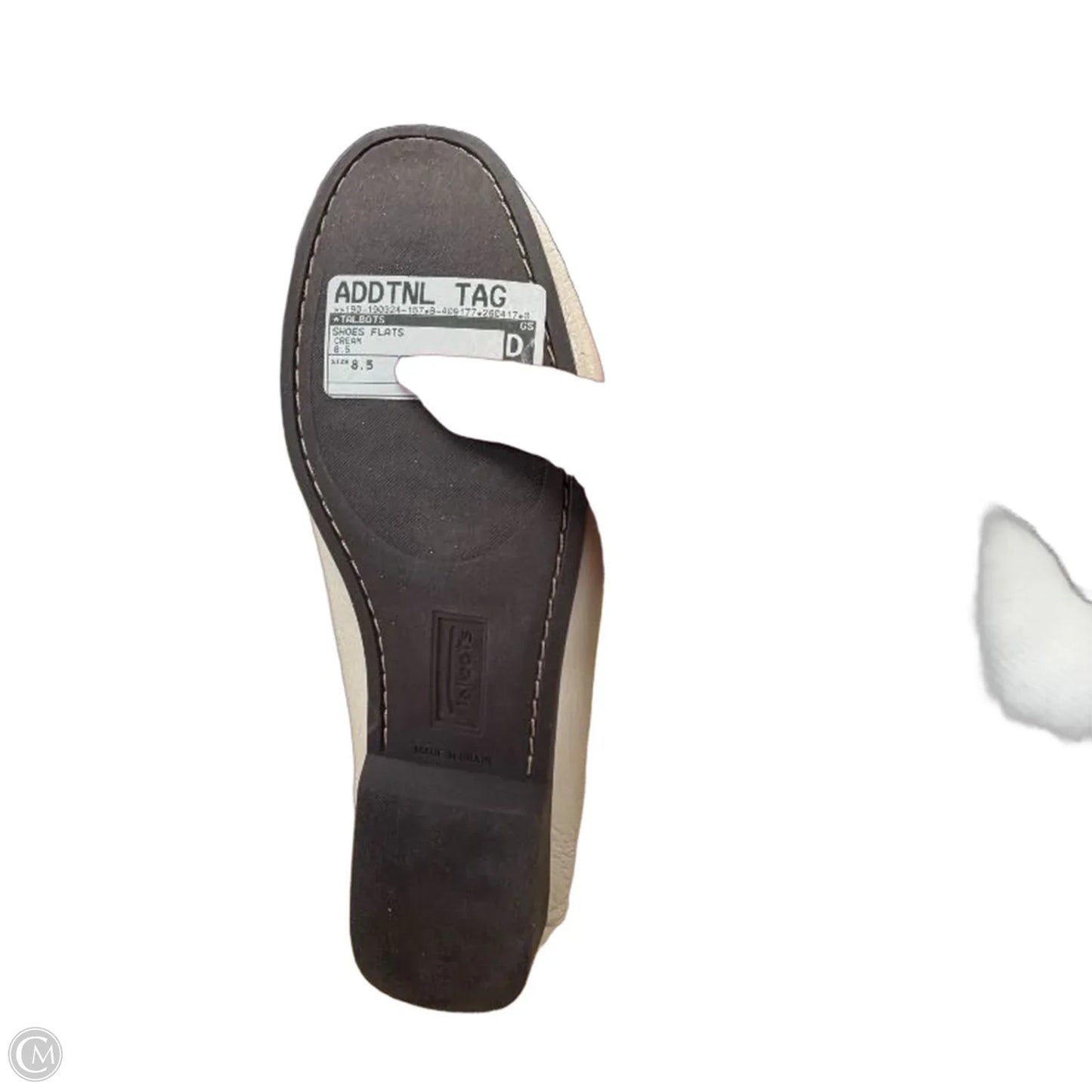 Shoes Flats By Talbots In Cream, Size: 8.5