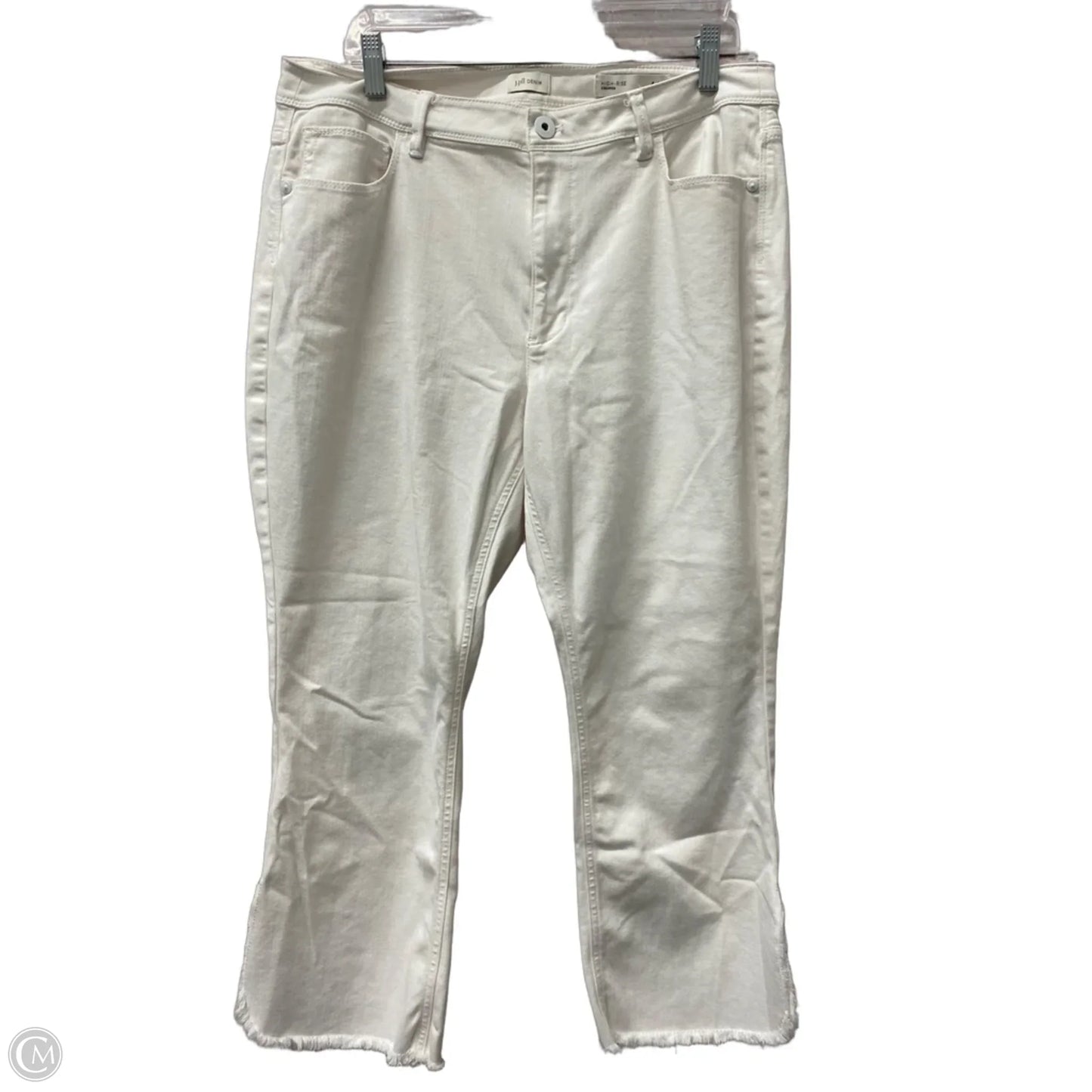 Pants Cropped By J. Jill In White, Size: 14