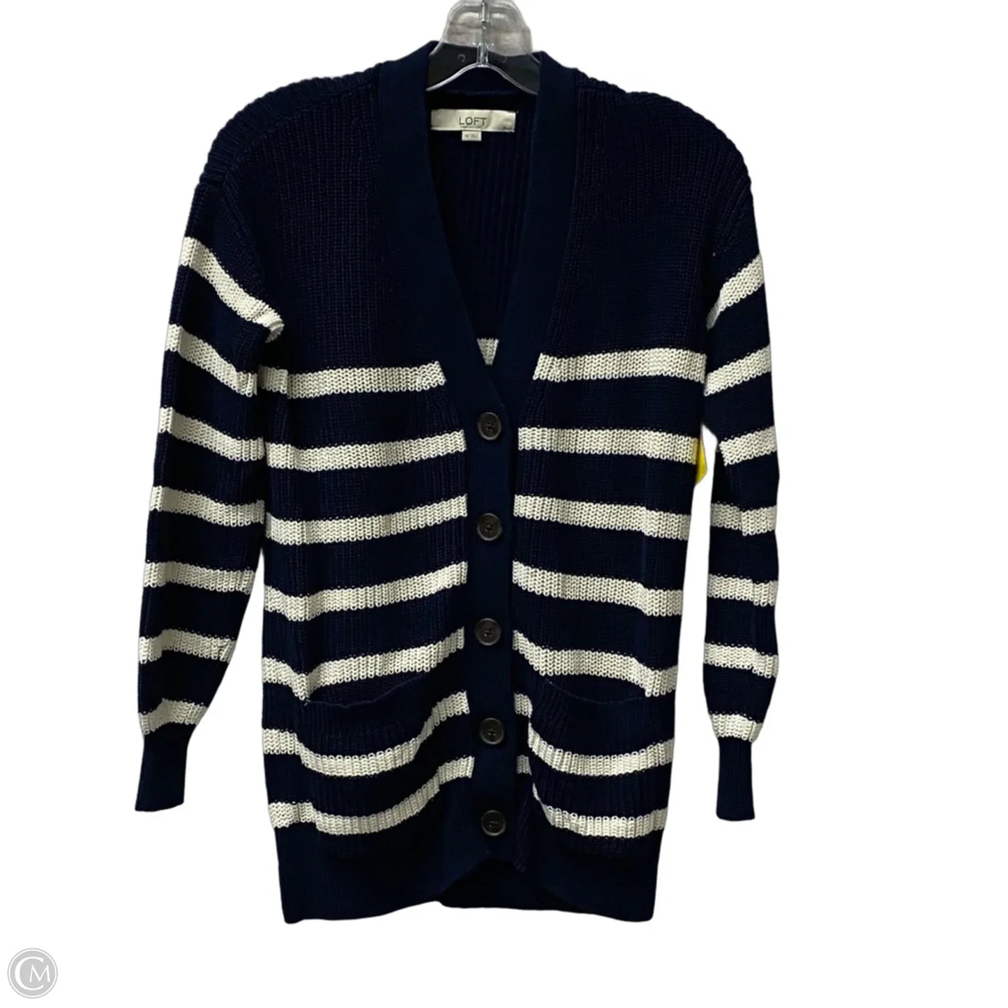 Cardigan By Loft In Blue, Size: Xs