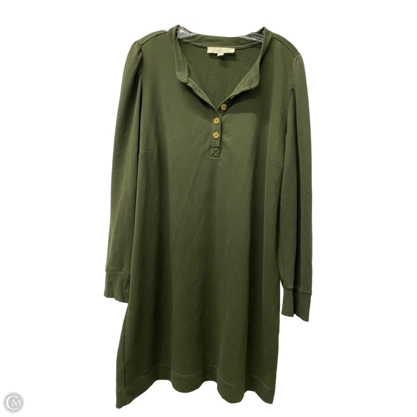 Dress Casual Short By Loft In Green, Size: Xl