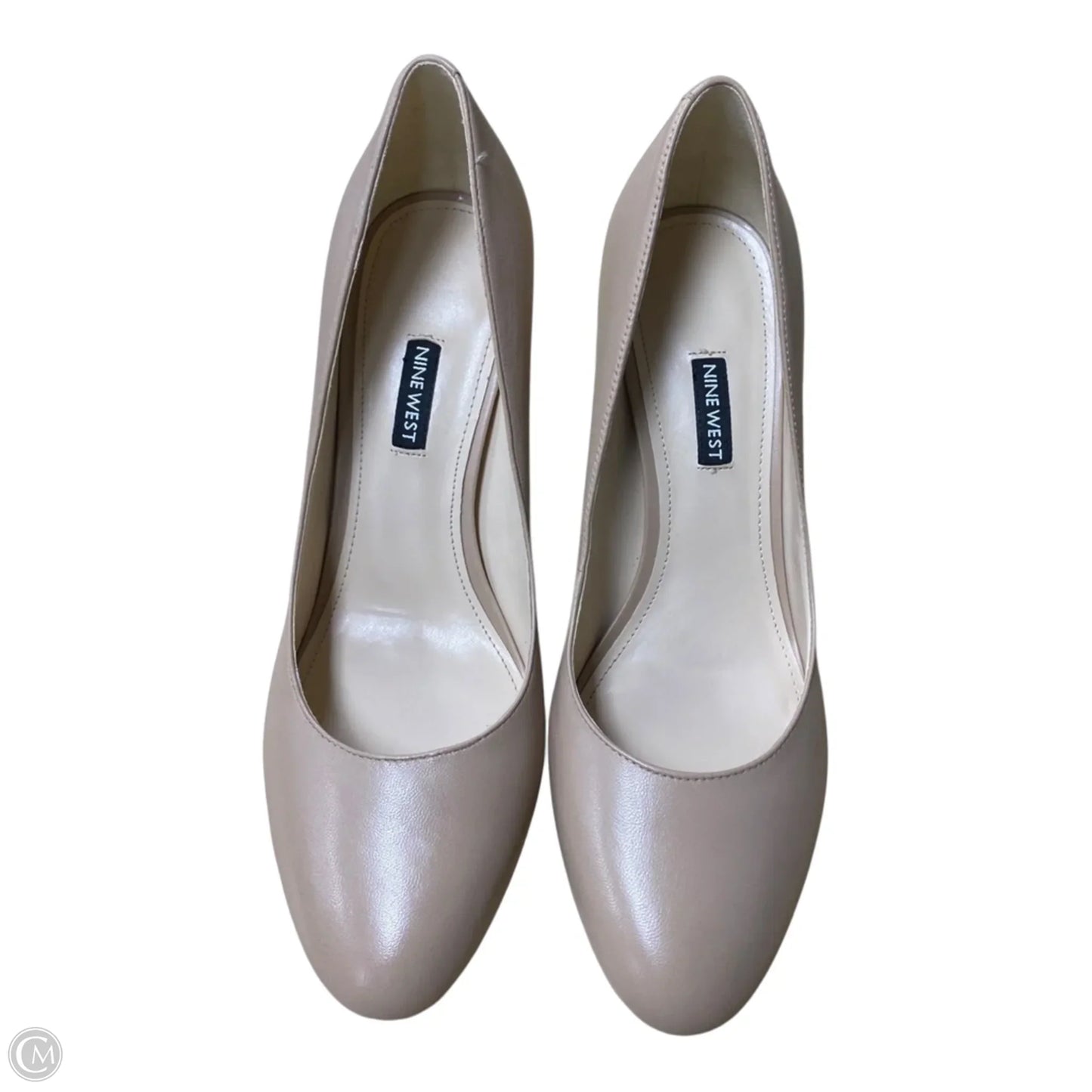 Shoes Heels Stiletto By Nine West In Tan, Size: 10.5