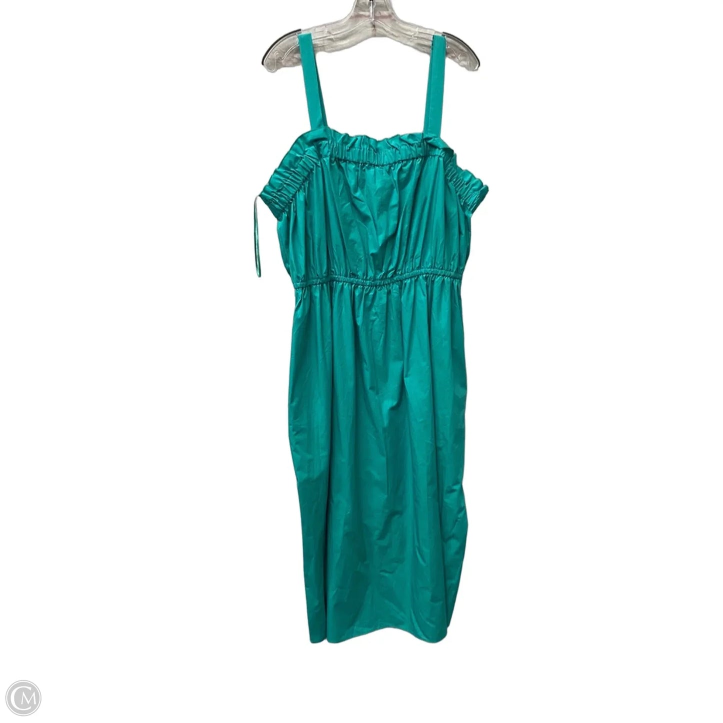 Dress Casual Maxi By Banana Republic In Green, Size: Xl