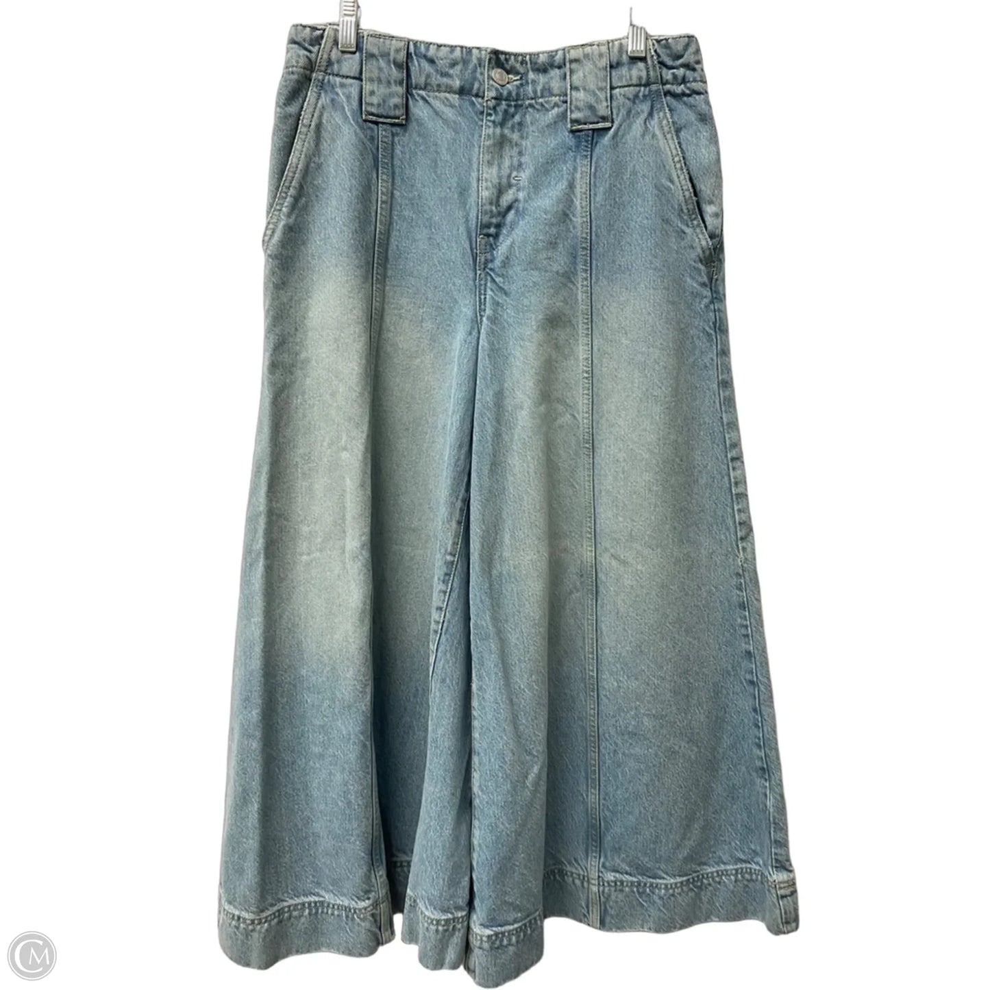 Jeans Wide Leg By We The Free In Blue, Size: 28