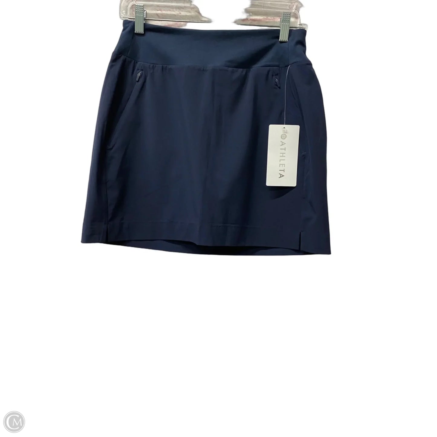 Athletic Skort By Athleta In Blue, Size: 4