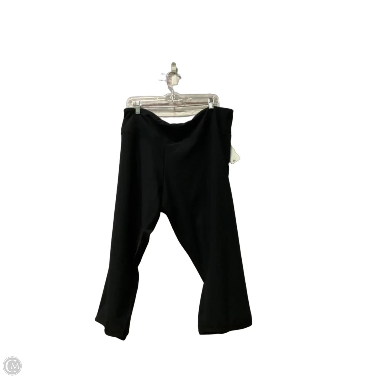 Athletic Capris By Bally In Black, Size: 3x