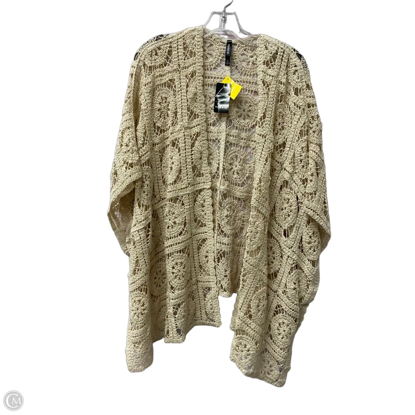 Cardigan By Torrid In Cream, Size: Osfm