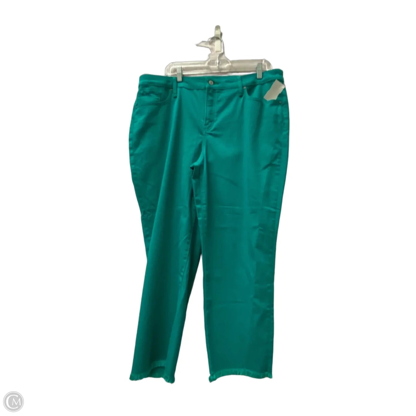 Pants Chinos & Khakis By Chicos In Teal, Size: 18