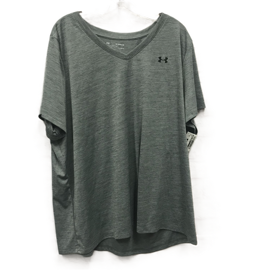 Athletic Top Short Sleeve By Under Armour  Size: 3x
