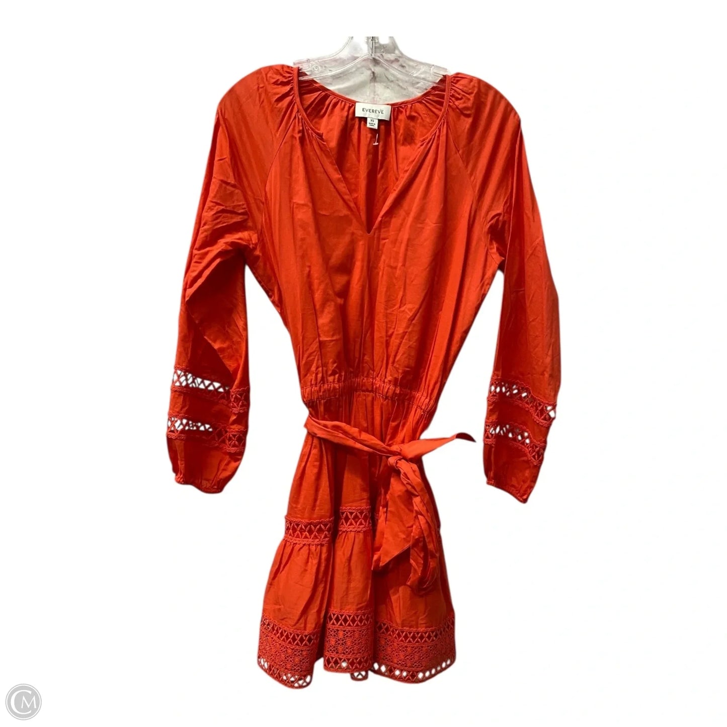 Dress Casual Short By Evereve In Orange, Size: Xs