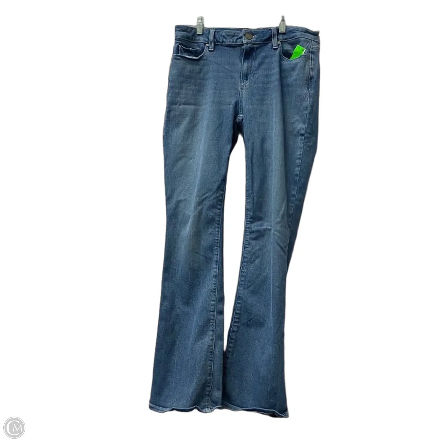 Jeans Boot Cut By Paige In Blue Denim, Size: 12