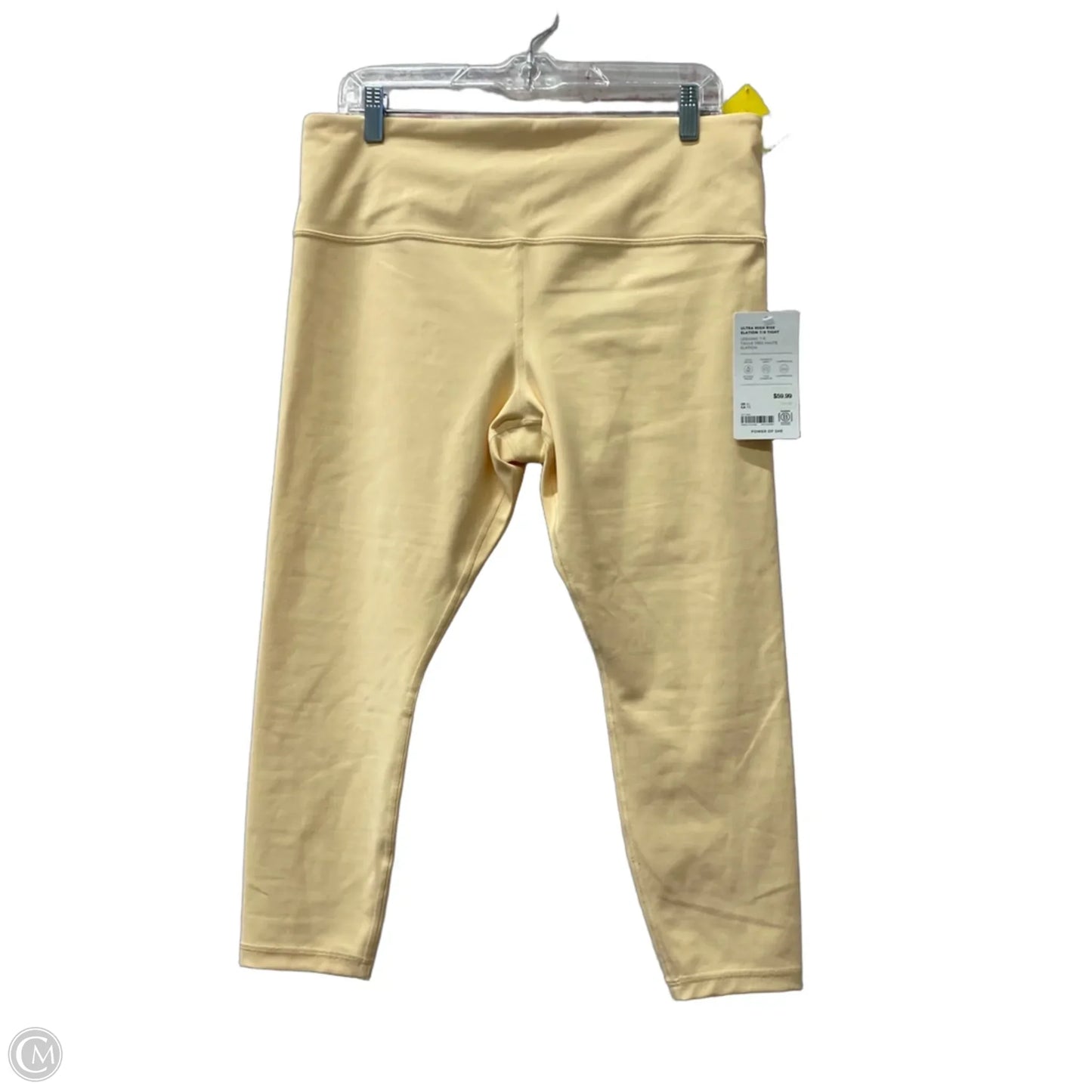 Athletic Capris By Athleta In Peach, Size: Xl